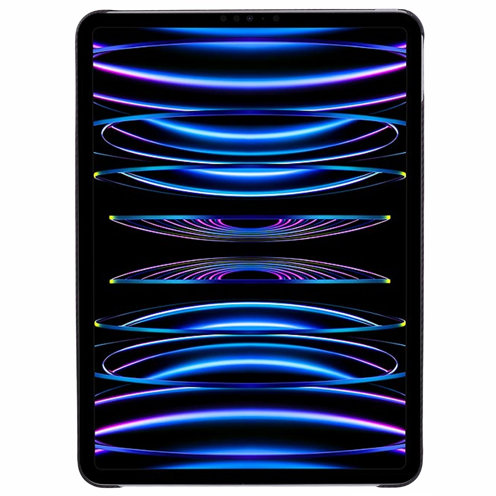 For iPad Pro 11-inch (2018) / (2020) / (2021) / (2022) Black Case 600D Fine Texture Aramid Fiber Scratch-Proof Tablet Cover For iPad Pro 11-inch (2018) / (2020) / (2021) / (2022) Black Case 600D Fine Texture Aramid Fiber Scratch-Proof Tablet Cover